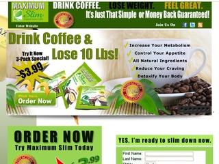 15% Off  orders from Maximum Slim Coffee